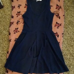 White Mark Navy blue dress 💙
